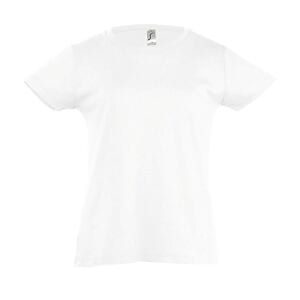 SOL'S 11981 - CHERRY Flickans T-shirt White