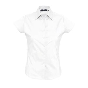 SOLS 17020 - Överdriven kortärmad stretchskjorta för kvinnor