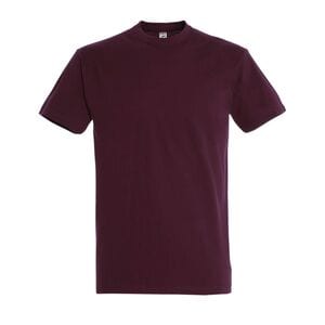 SOL'S 11500 - T-shirt med rund hals för män IMPERIAL Bordeaux