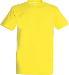 SOL'S 11500 - T-shirt med rund hals för män IMPERIAL Lemon