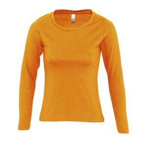 SOL'S 11425 - Majestic långärmad T-shirt för kvinnor Orange