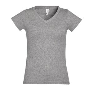 SOLS 11388 - Kvinnat-shirt "V" -krage MOON