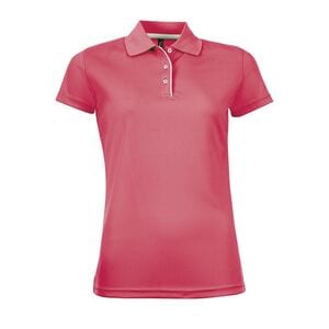 SOL'S 01179 - Women's Performer Sport Polo Corail fluo