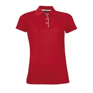 SOL'S 01179 - Women's Performer Sport Polo Red
