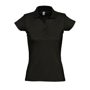 SOL'S 11376 - Prescott Polo för kvinnor Deep Black