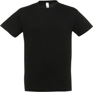 SOL'S 11380 - Unisex Regent T-shirt med rund hals Deep Black