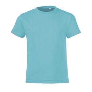 SOL'S 01183 - Regent Fit barnrundad T-shirt Atoll Blue