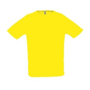 SOL'S 11939 - Raglan T-shirt herr sportig Lemon