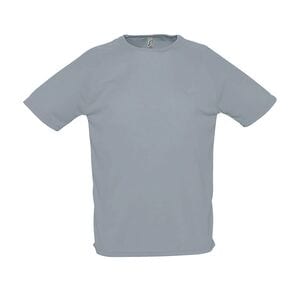 SOL'S 11939 - Raglan T-shirt herr sportig Gris pur