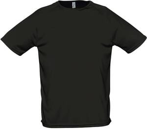 SOL'S 11939 - Raglan T-shirt herr sportig Black