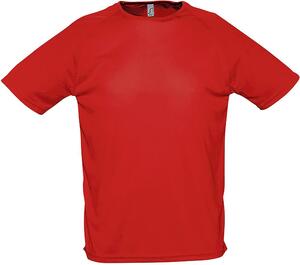 SOL'S 11939 - Raglan T-shirt herr sportig Red