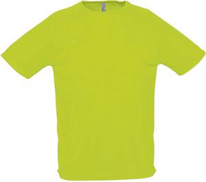 SOL'S 11939 - Raglan T-shirt herr sportig Neon Green