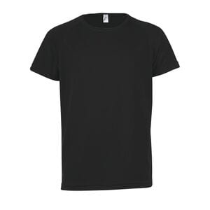 SOL'S 01166 - Barn-T-shirt Sportig Black