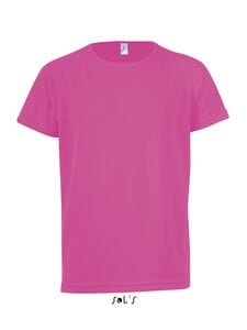 SOL'S 01166 - Barn-T-shirt Sportig Rose fluo 2