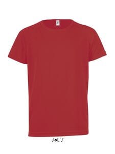 SOL'S 01166 - Barn-T-shirt Sportig Red