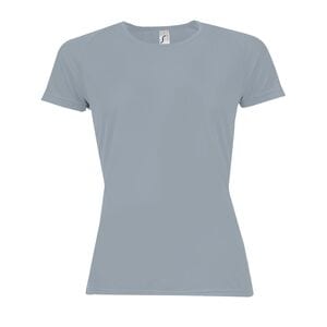 SOL'S 01159 - Raglan T-shirt dam Sportig Gris pur