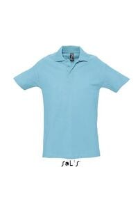 SOL'S 11362 - Herr Ii Polo för män Atoll Blue