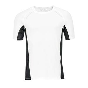 SOL'S 01414 - Sydney kortärmad löpande T-shirt för män White