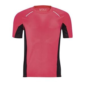 SOL'S 01414 - Sydney kortärmad löpande T-shirt för män Corail fluo