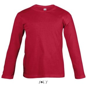 SOL'S 11415 - Vintage T-shirt för barn Red
