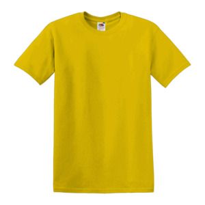 Fruit of the Loom SS048 - T-shirt med rund hals Yellow