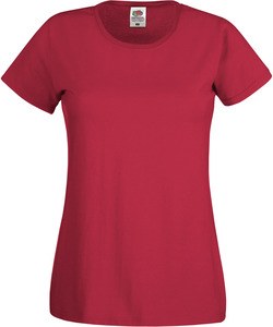 Fruit of the Loom SC61420 - Lady-Fit Original T (61-420-0) Brick Red