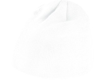 K-up KP513 - Stickad hatt White