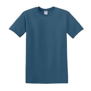 Gildan GN180 - T-shirt för vuxna i tung bomull Indigo Blue