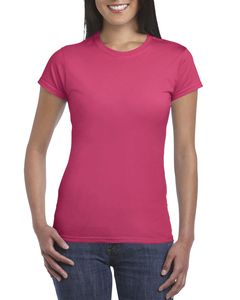 Gildan GN641 - Softstyle t-shirt för kvinnor med kort ärm Heliconia