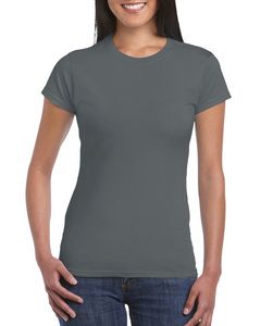 Gildan GN641 - Softstyle t-shirt för kvinnor med kort ärm Charcoal