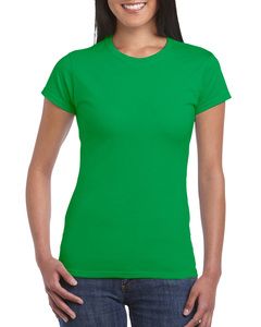 Gildan GN641 - Softstyle t-shirt för kvinnor med kort ärm Irish Green