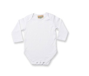 Larkwood LW052 - Långärmad babybody White