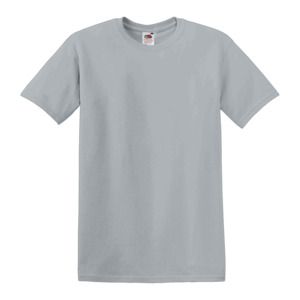 Fruit of the Loom SC220 - T-shirt med rund hals för män Heather Grey