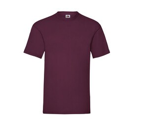 Fruit of the Loom SC230 - Kortärmad T-shirt herr Burgundy