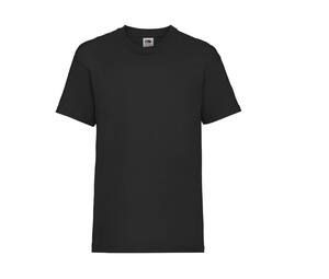 Fruit of the Loom SC231 - Barns värde-vikt T-shirt Black