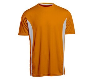 Pen Duick PK100 - Snabbtorr sport-T-shirt herr Orange/Light Grey