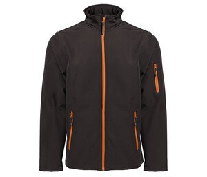 Pen Duick PK768 - Softshelljacka för män Black/Orange