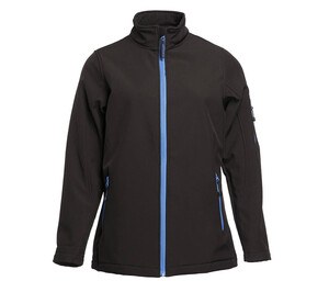 Pen Duick PK769 - Dam andas vattentät vindtät fleece Black/Light Royal