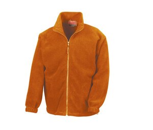 Result RS036 - Fleece med Dragkedja för män Orange