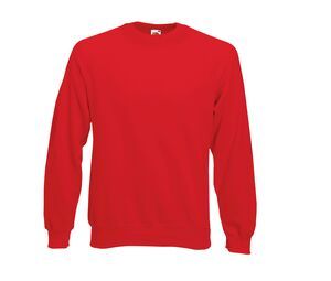 Fruit of the Loom SC260 - Raglanärmad tröja för män Red