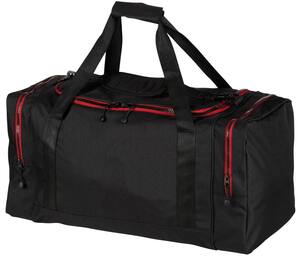 Black&Match BM907 - Stor sport-och resväska 55 liter Black/Red