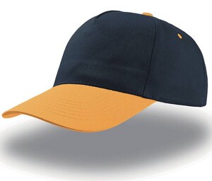 Atlantis AT001 - Starta Five Cap Navy/Yellow