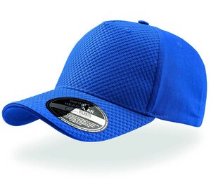 Atlantis AT062 - 5 Panel Honeycomb Effect Cap Royal blue