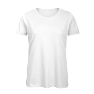 B&C BC02T - T-shirt 100% bomull för kvinnor White