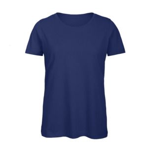 B&C BC02T - T-shirt 100% bomull för kvinnor Cobalt Blue