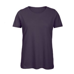 B&C BC02T - T-shirt 100% bomull för kvinnor Urban Purple