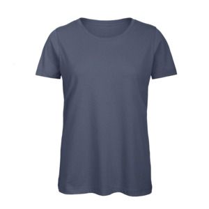 B&C BC02T - T-shirt 100% bomull för kvinnor Denim