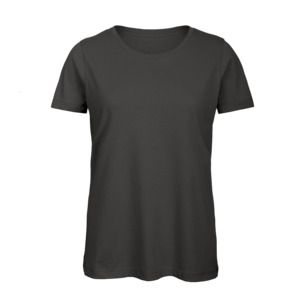 B&C BC02T - T-shirt 100% bomull för kvinnor Used Black