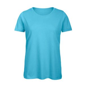 B&C BC02T - T-shirt 100% bomull för kvinnor Turquoise