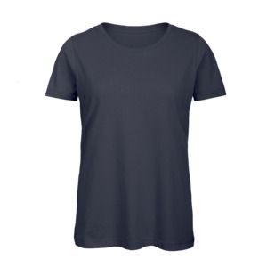 B&C BC02T - T-shirt 100% bomull för kvinnor Urban Navy